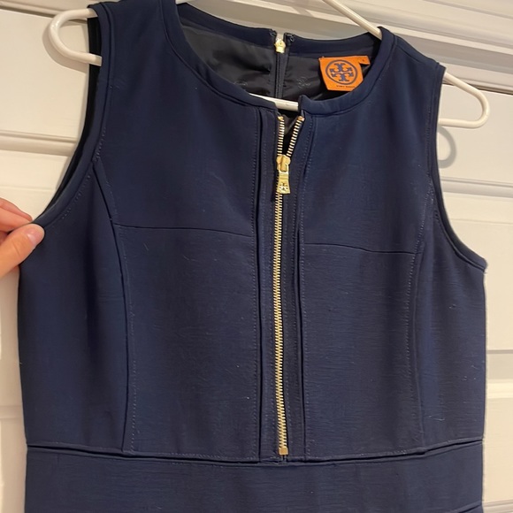 Tory Burch Navy Sheath Dress - Picture 3 of 7